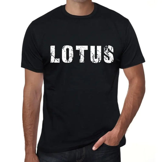 Men's Graphic T-Shirt Lotus Eco-Friendly Limited Edition Short Sleeve Tee-Shirt Vintage Birthday Gift Novelty