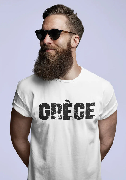 Homme T Shirt Graphique Imprimé Vintage Tee Grèce