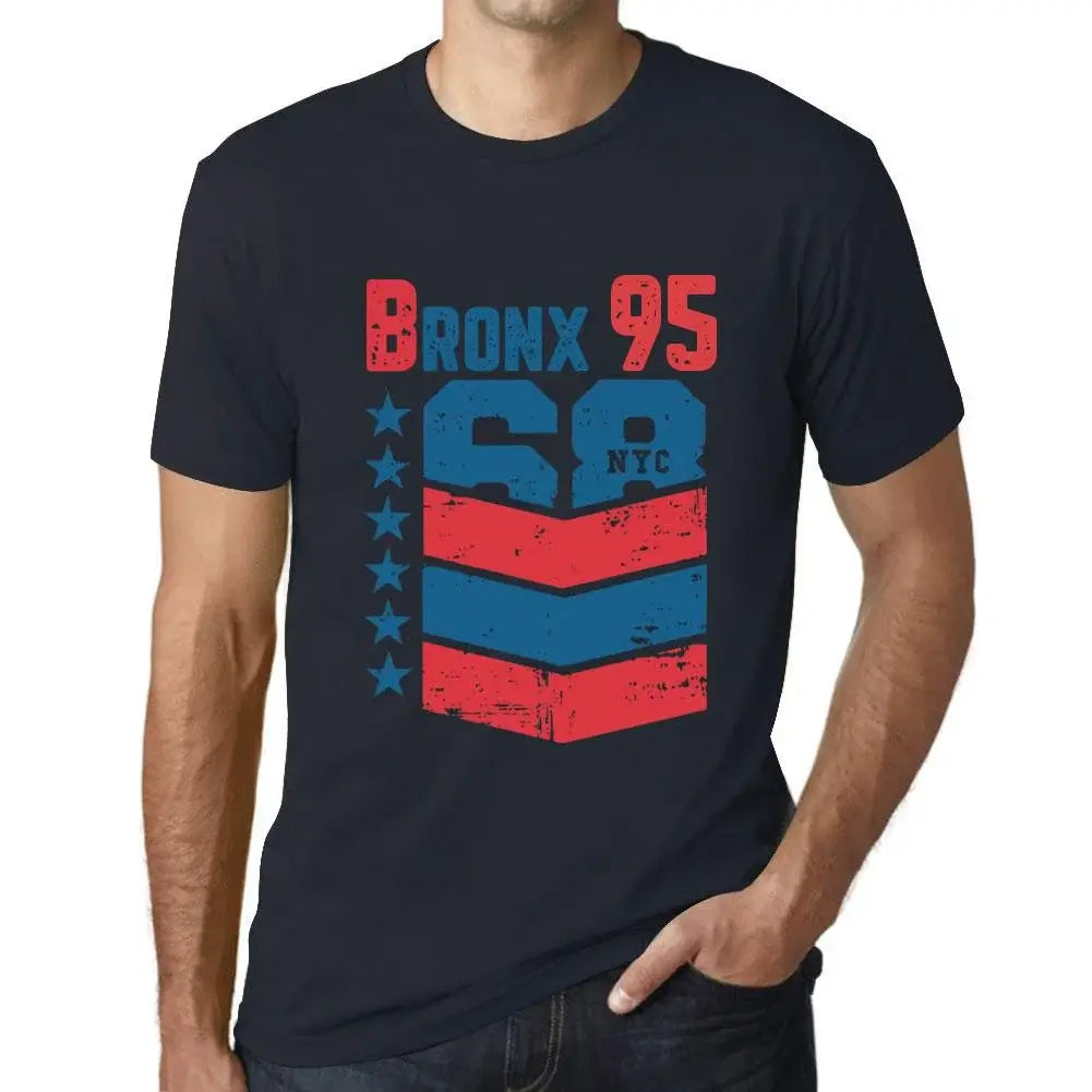 Men's Graphic T-Shirt Bronx 95 95th Birthday Anniversary 95 Year Old Gift 1929 Vintage Eco-Friendly Short Sleeve Novelty Tee