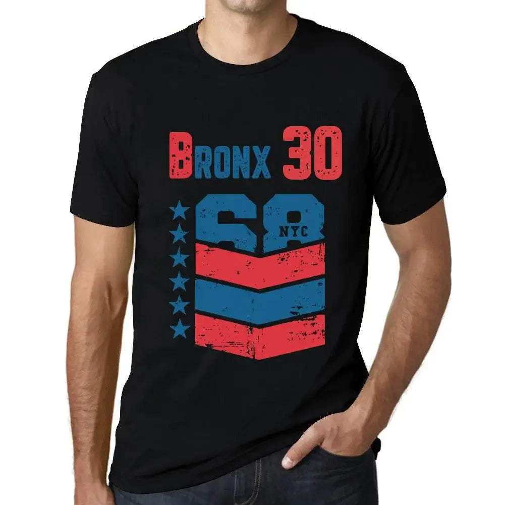 Men's Graphic T-Shirt Bronx 30 30th Birthday Anniversary 30 Year Old Gift 1994 Vintage Eco-Friendly Short Sleeve Novelty Tee