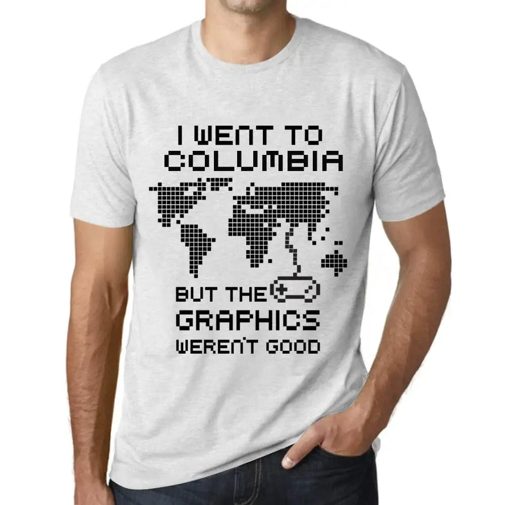 Men's Graphic T-Shirt I Went To Columbia But The Graphics Weren’t Good Eco-Friendly Limited Edition Short Sleeve Tee-Shirt Vintage Birthday Gift Novelty