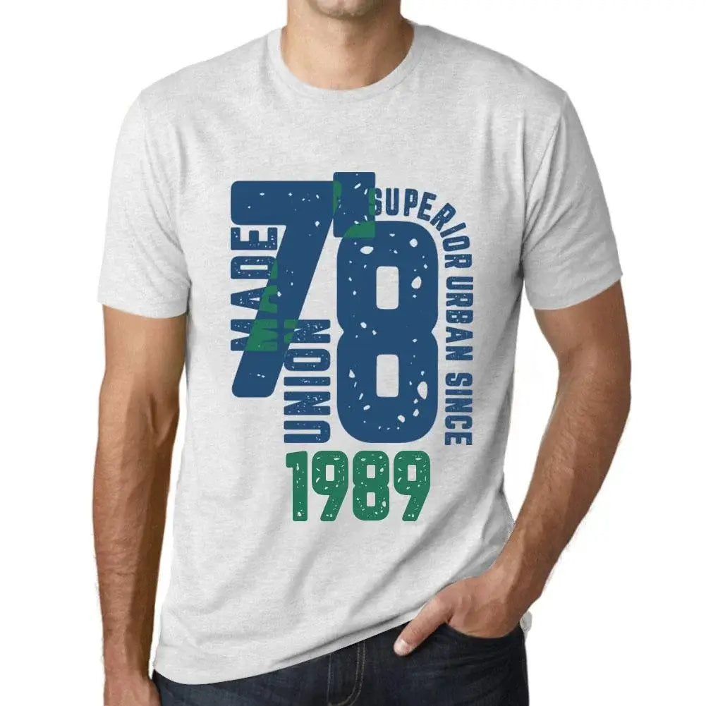 Men's Graphic T-Shirt Superior Urban Style Since 1989 35th Birthday Anniversary 35 Year Old Gift 1989 Vintage Eco-Friendly Short Sleeve Novelty Tee