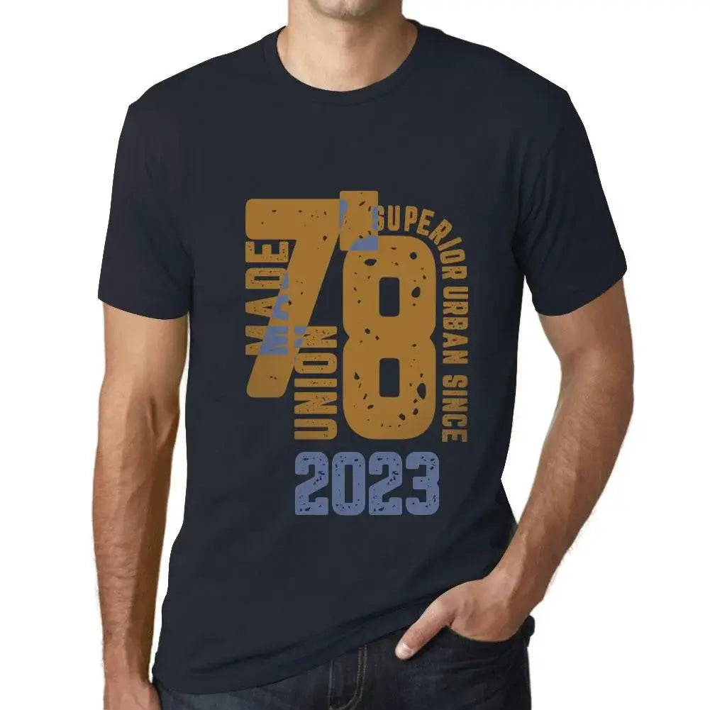 Men's Graphic T-Shirt Superior Urban Style Since 2023 1st Birthday Anniversary 1 Year Old Gift 2023 Vintage Eco-Friendly Short Sleeve Novelty Tee