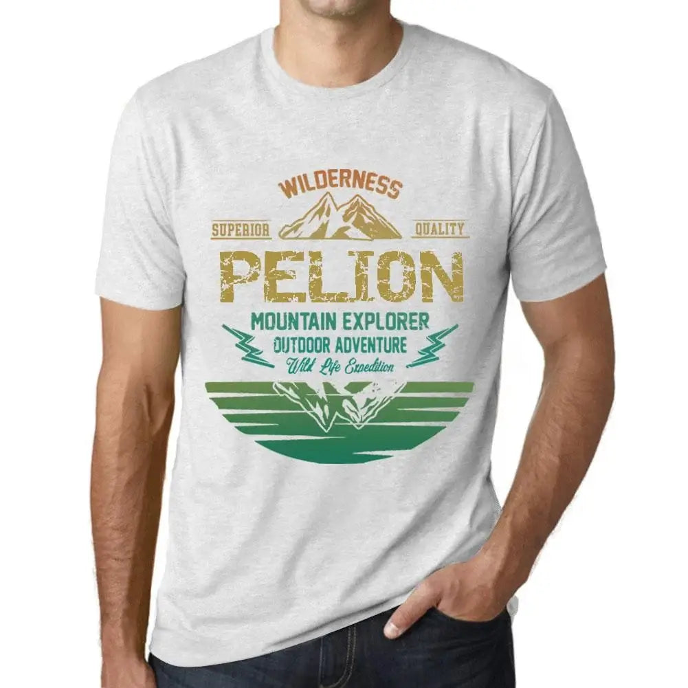 Men's Graphic T-Shirt Outdoor Adventure, Wilderness, Mountain Explorer Pelion Eco-Friendly Limited Edition Short Sleeve Tee-Shirt Vintage Birthday Gift Novelty