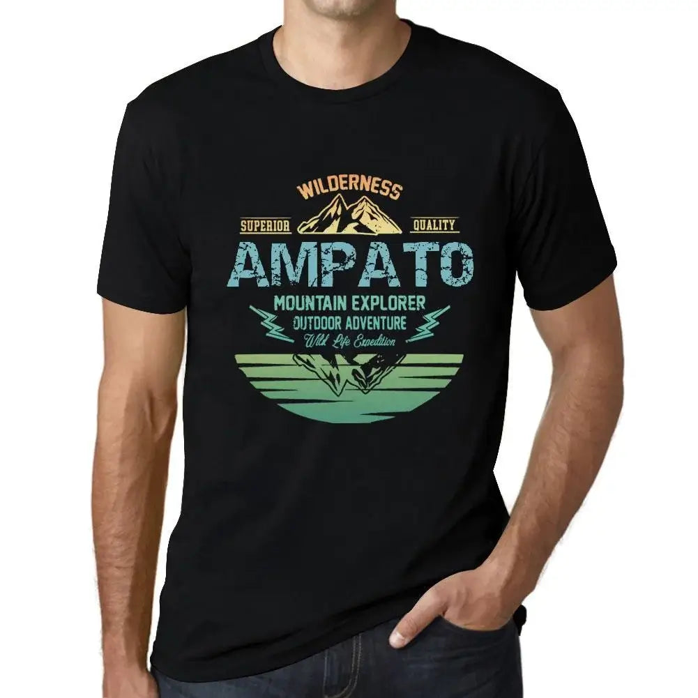 Men's Graphic T-Shirt Outdoor Adventure, Wilderness, Mountain Explorer Ampato Eco-Friendly Limited Edition Short Sleeve Tee-Shirt Vintage Birthday Gift Novelty