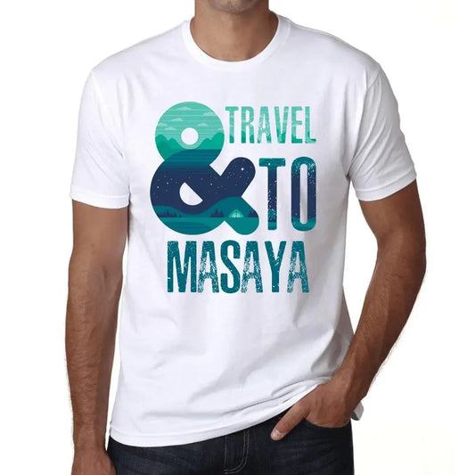 Men's Graphic T-Shirt And Travel To Masaya Eco-Friendly Limited Edition Short Sleeve Tee-Shirt Vintage Birthday Gift Novelty