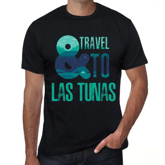 Men's Graphic T-Shirt And Travel To Las Tunas Eco-Friendly Limited Edition Short Sleeve Tee-Shirt Vintage Birthday Gift Novelty