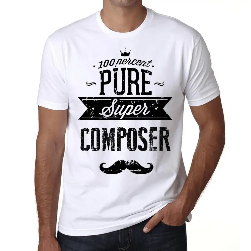 Men's Graphic T-Shirt 100% Pure Super Composer Eco-Friendly Limited Edition Short Sleeve Tee-Shirt Vintage Birthday Gift Novelty