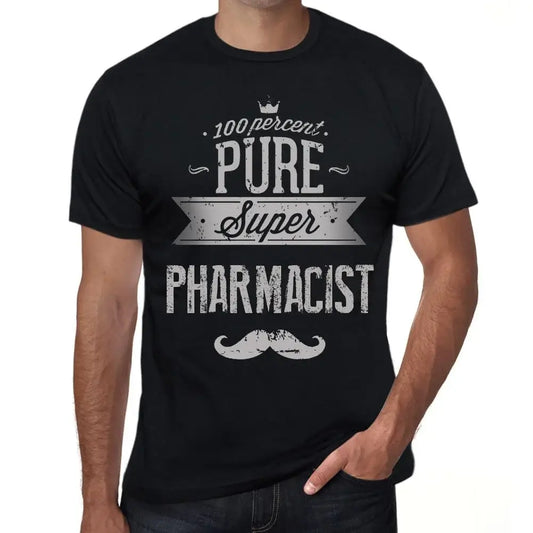 Men's Graphic T-Shirt 100% Pure Super Pharmacist Eco-Friendly Limited Edition Short Sleeve Tee-Shirt Vintage Birthday Gift Novelty