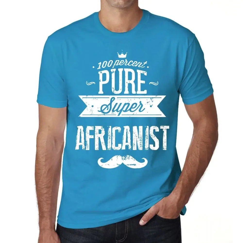 Men's Graphic T-Shirt 100% Pure Super Africanist Eco-Friendly Limited Edition Short Sleeve Tee-Shirt Vintage Birthday Gift Novelty