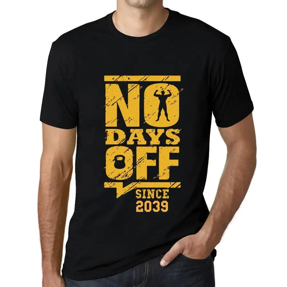 Men's Graphic T-Shirt No Days Off Since 2039