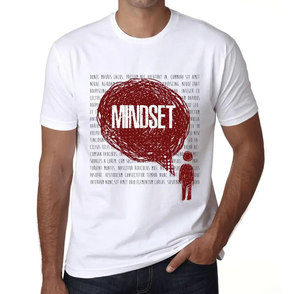Men's Graphic T-Shirt Thoughts Mindset Eco-Friendly Limited Edition Short Sleeve Tee-Shirt Vintage Birthday Gift Novelty