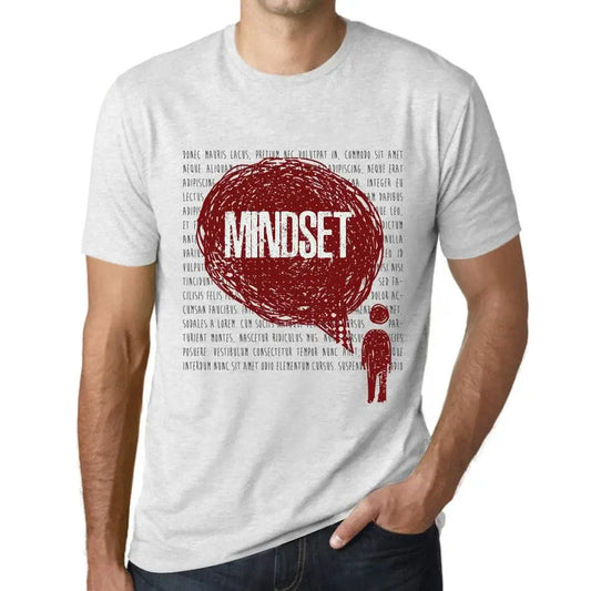 Men's Graphic T-Shirt Thoughts Mindset Eco-Friendly Limited Edition Short Sleeve Tee-Shirt Vintage Birthday Gift Novelty
