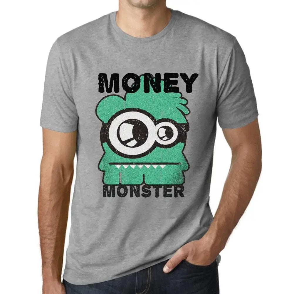 Men's Graphic T-Shirt Money Monster Eco-Friendly Limited Edition Short Sleeve Tee-Shirt Vintage Birthday Gift Novelty