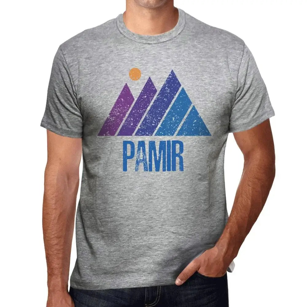 Men's Graphic T-Shirt Mountain Pamir Eco-Friendly Limited Edition Short Sleeve Tee-Shirt Vintage Birthday Gift Novelty