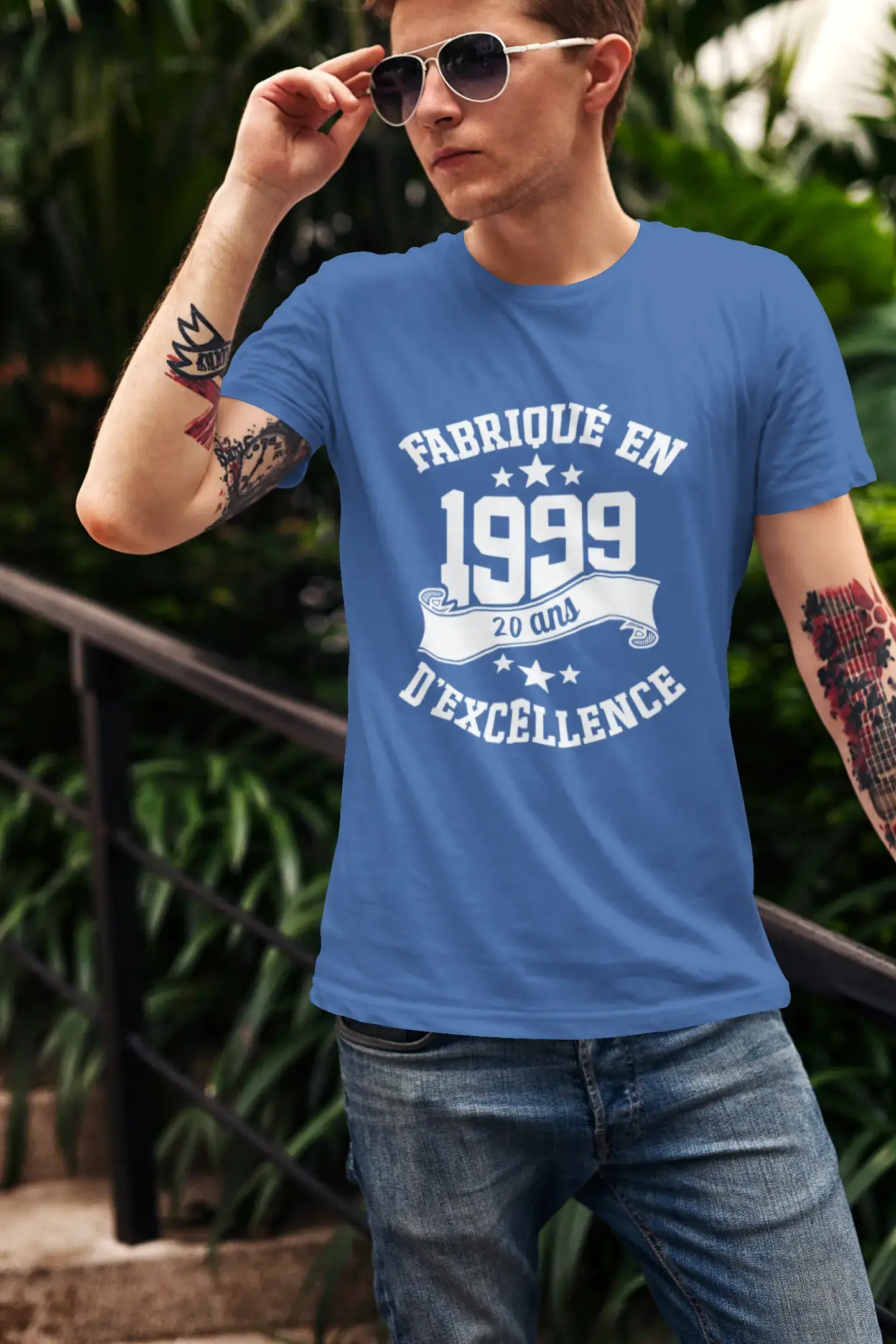 ULTRABASIC - Fabriqué en 1999, 20 Ans d'être Génial Unisex T-Shirt Royal