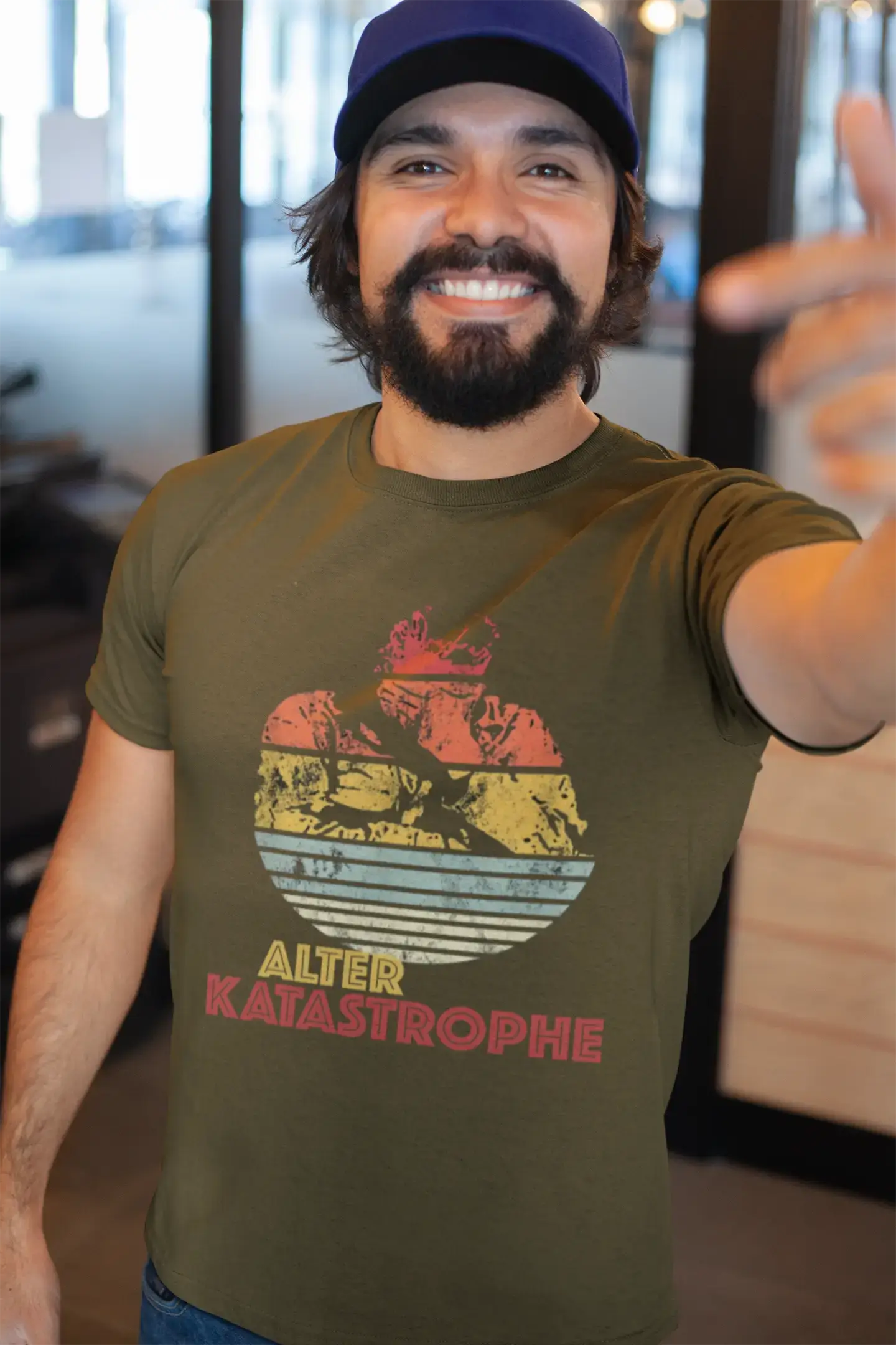 Men's Graphic T-Shirt Alter Katastrophe Idea Gift