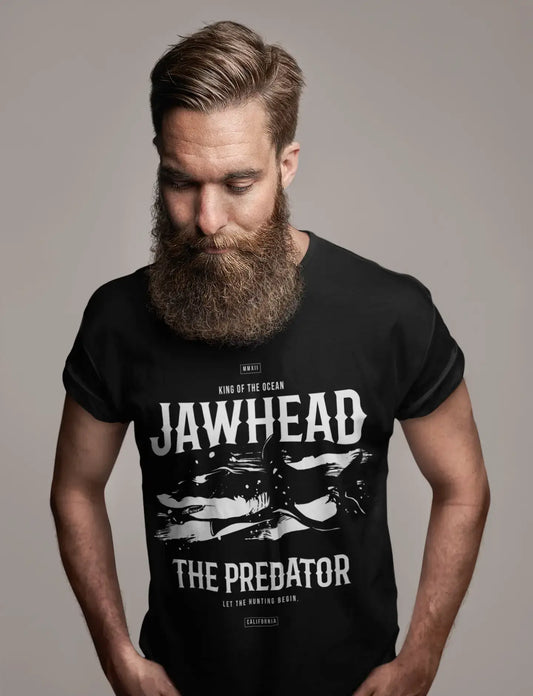 ULTRABASIC Men's Graphic T-Shirt King of the Ocean - Jawhead Shirt for Men