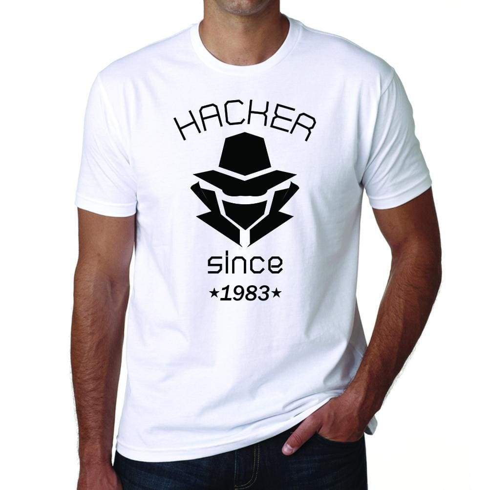 1983, Men's Short Sleeve Round Neck T-shirt - ultrabasic-com