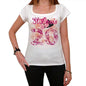 20 St.louis Womens Short Sleeve Round Neck T-Shirt 00008 - White / Xs - Casual