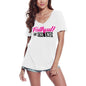 ULTRABASIC Women's Graphic T-Shirt Faithful Till the End - Love Quote Shirt