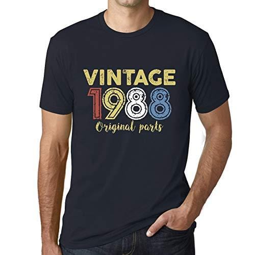 Ultrabasic - Homme Graphique Vintage 1988 T-Shirt Marine