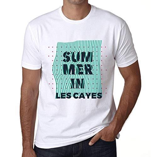 Ultrabasic - Homme Graphique Summer in Les CAYES Blanc