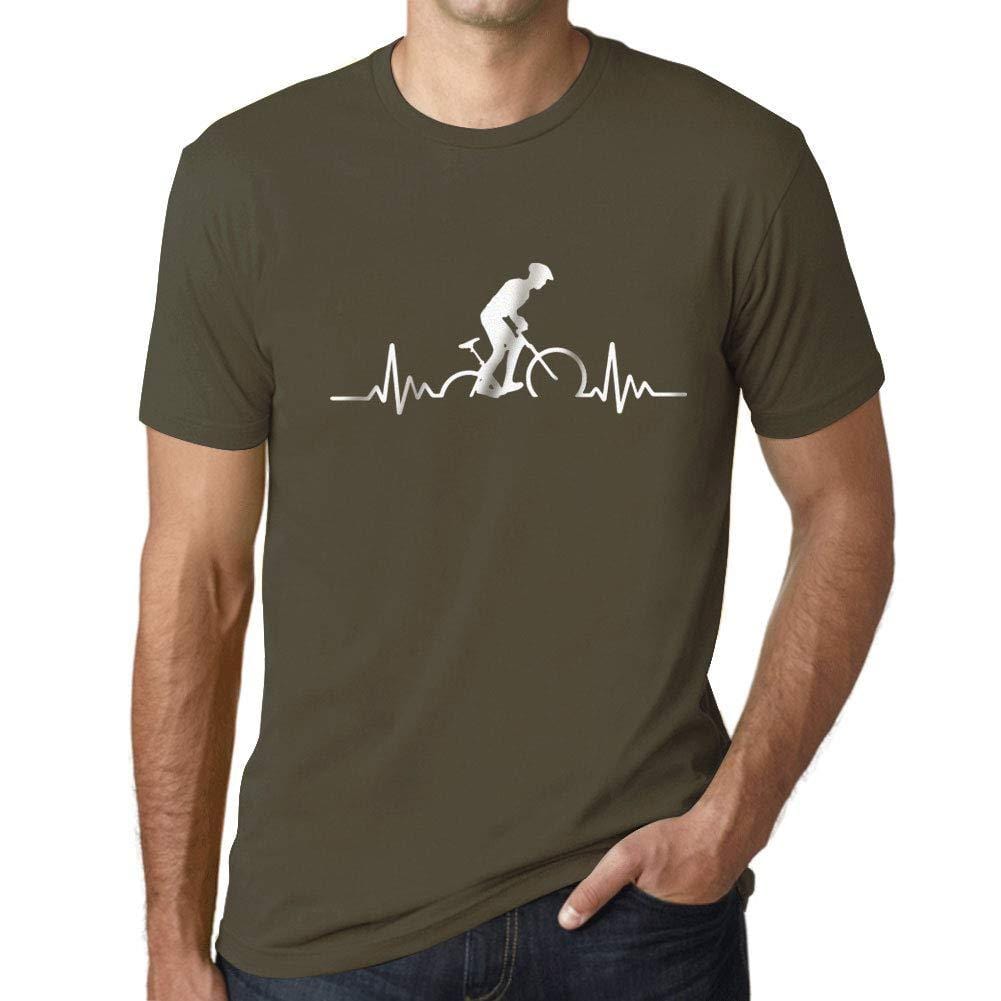 Ultrabasic - Homme Graphique Motard Impulsion Imprimé Lettres Army