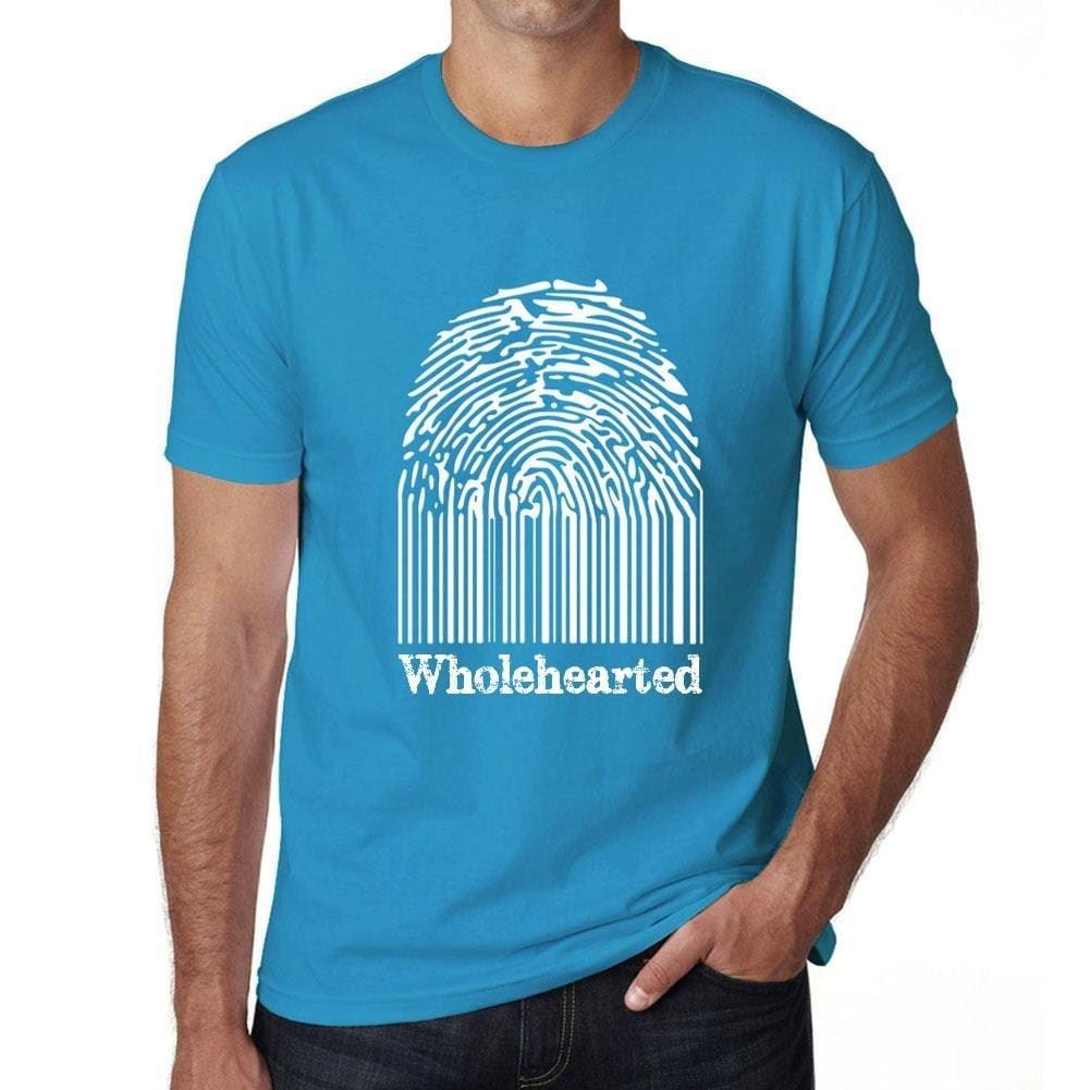 Wholehearted Fingerprint, t Shirt Homme, t Shirt avec Mots, Cadeau Tshirt