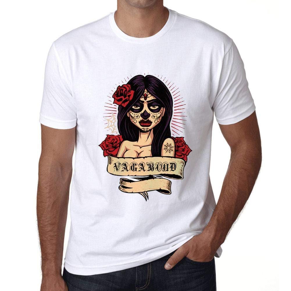 Ultrabasic - Homme T-Shirt Graphique Women Flower Tattoo Vagabond