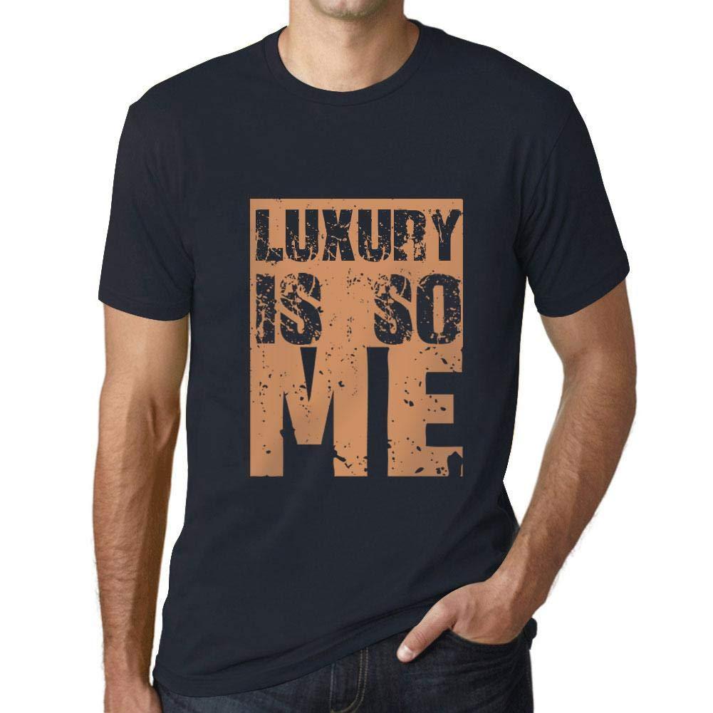 Homme T-Shirt Graphique Luxury is So Me Marine