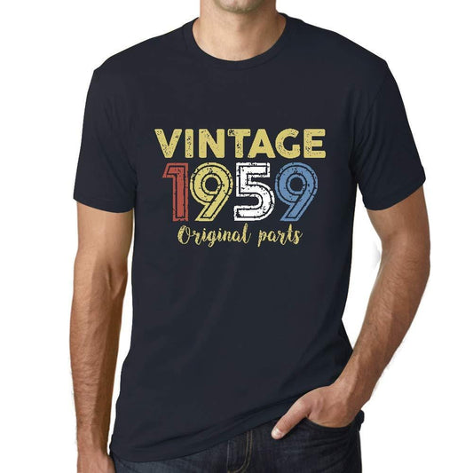 Ultrabasic - Homme Graphique Vintage 1959 T-Shirt Marine