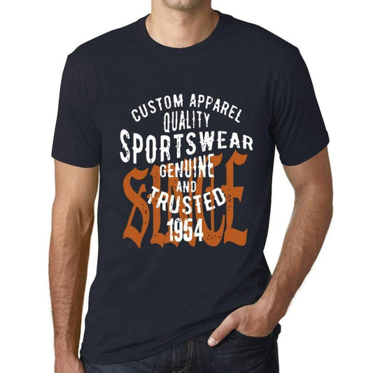Ultrabasic - Homme T-Shirt Graphique Sportswear Depuis 1954 Marine