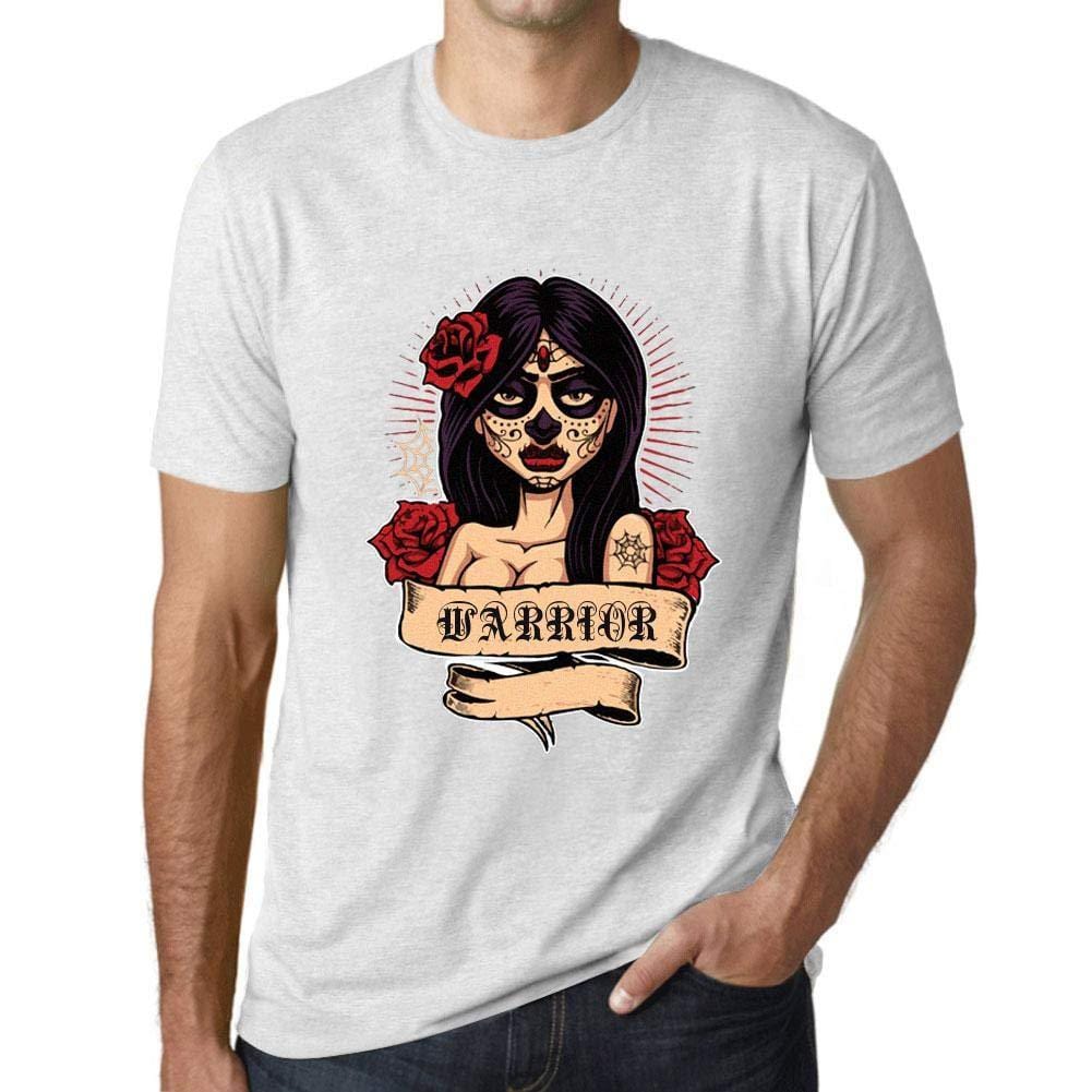 Ultrabasic - Homme T-Shirt Graphique Women Flower Tattoo Warrior