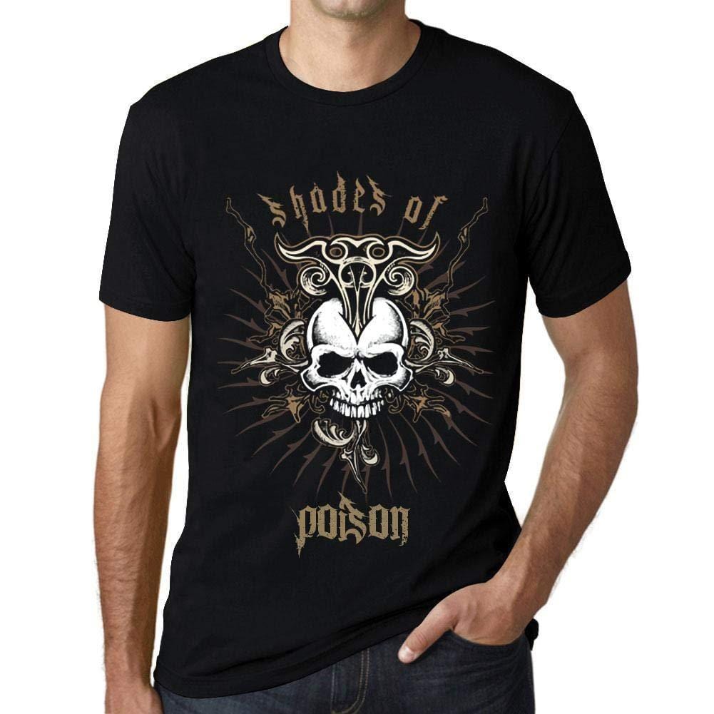 Ultrabasic - Homme T-Shirt Graphique Shades of Poison Noir Profond