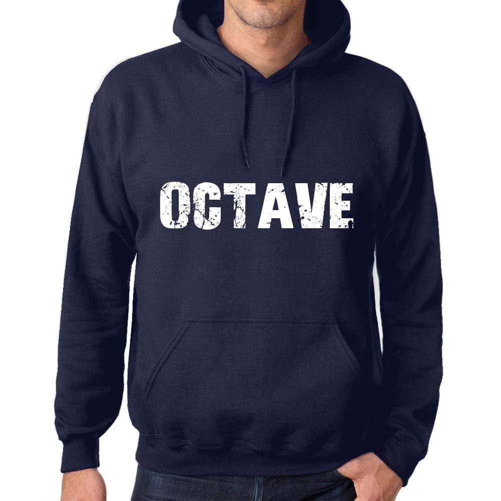 Ultrabasic Homme Femme Unisex Sweat à Capuche Hoodie Popular Words Octave French Marine