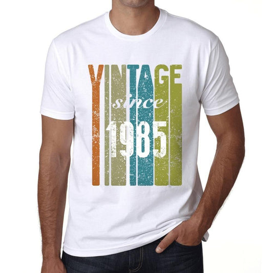 Homme Tee Vintage T Shirt 1985, Vintage Since 1985