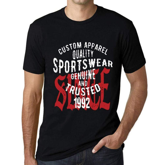 Ultrabasic - Homme T-Shirt Graphique Sportswear Depuis 1992 Noir Profond