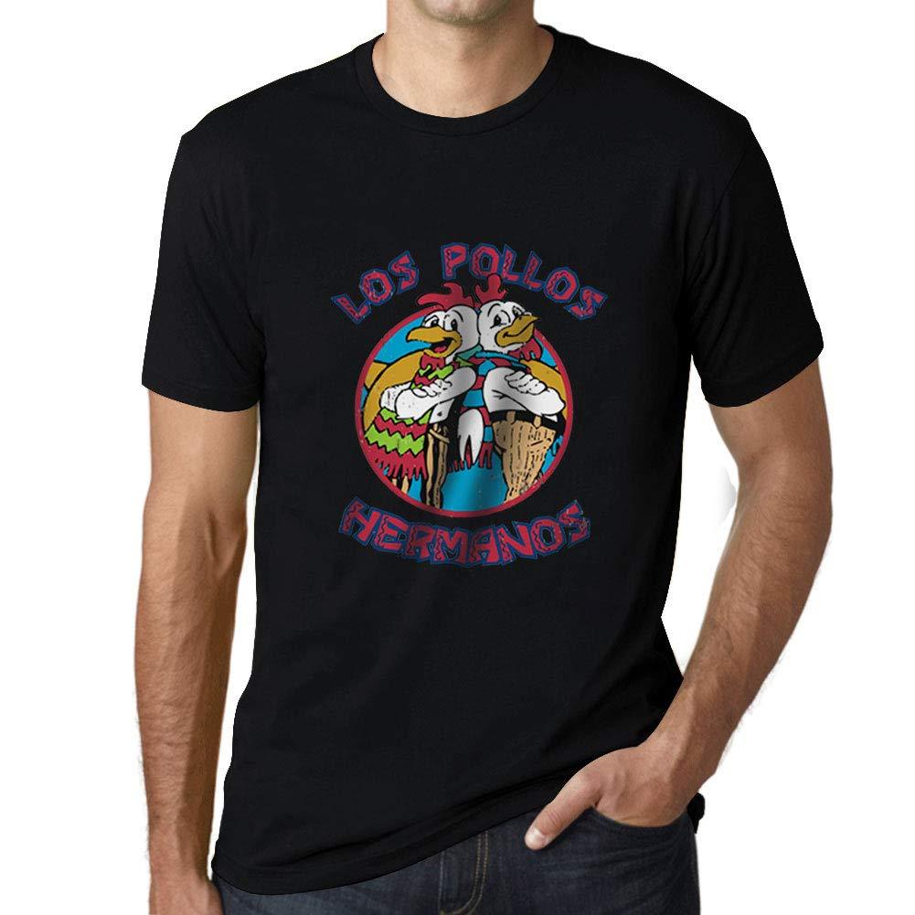 Ultrabasic - Unisex Graphic T-Shirt Los Pollos Hermanos Noir Profond