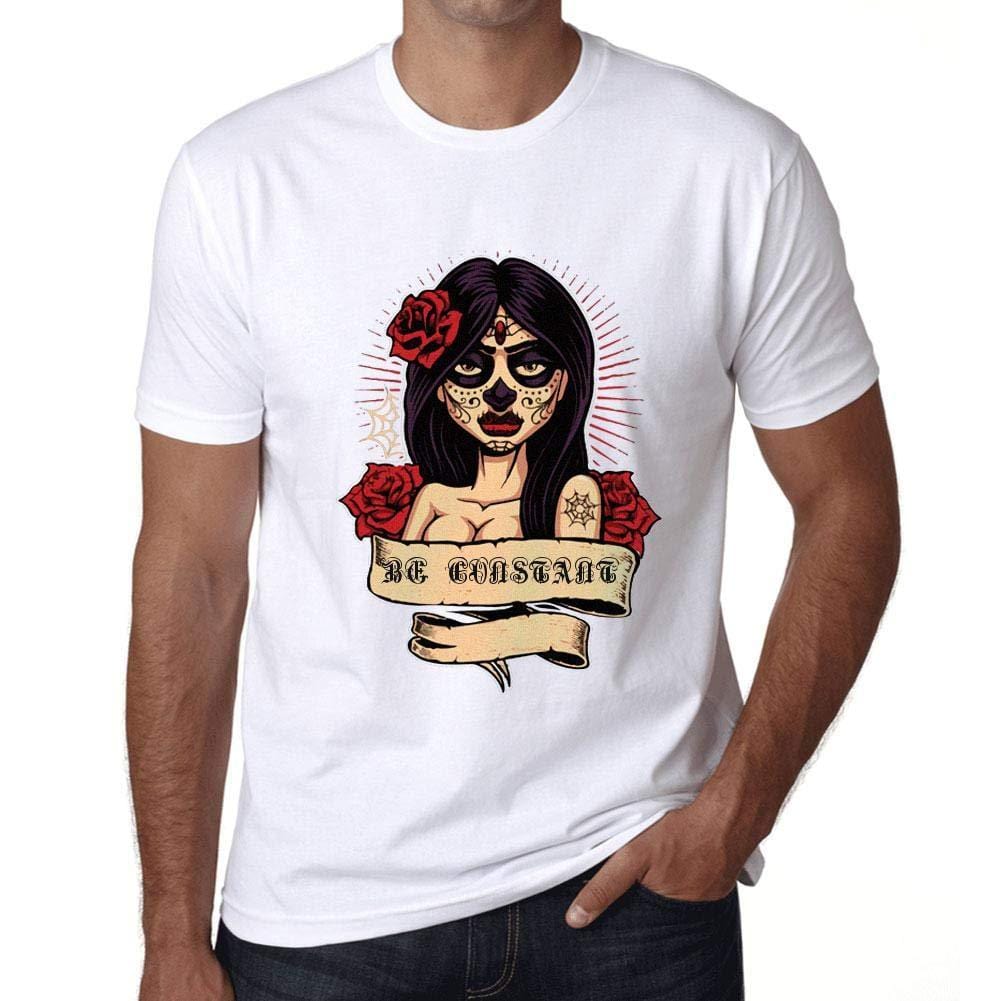 Ultrabasic - Homme T-Shirt Graphique Women Flower Tattoo BE Constant