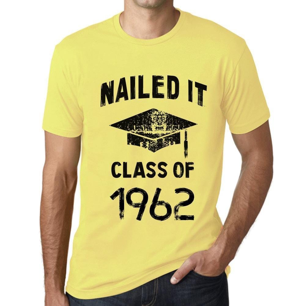 Homme T Shirt Graphique Imprimé Vintage Tee Nailed it Class of 1962