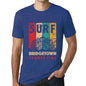 Men&rsquo;s Graphic T-Shirt Surf Summer Time BRIDGETOWN Royal Blue - Ultrabasic