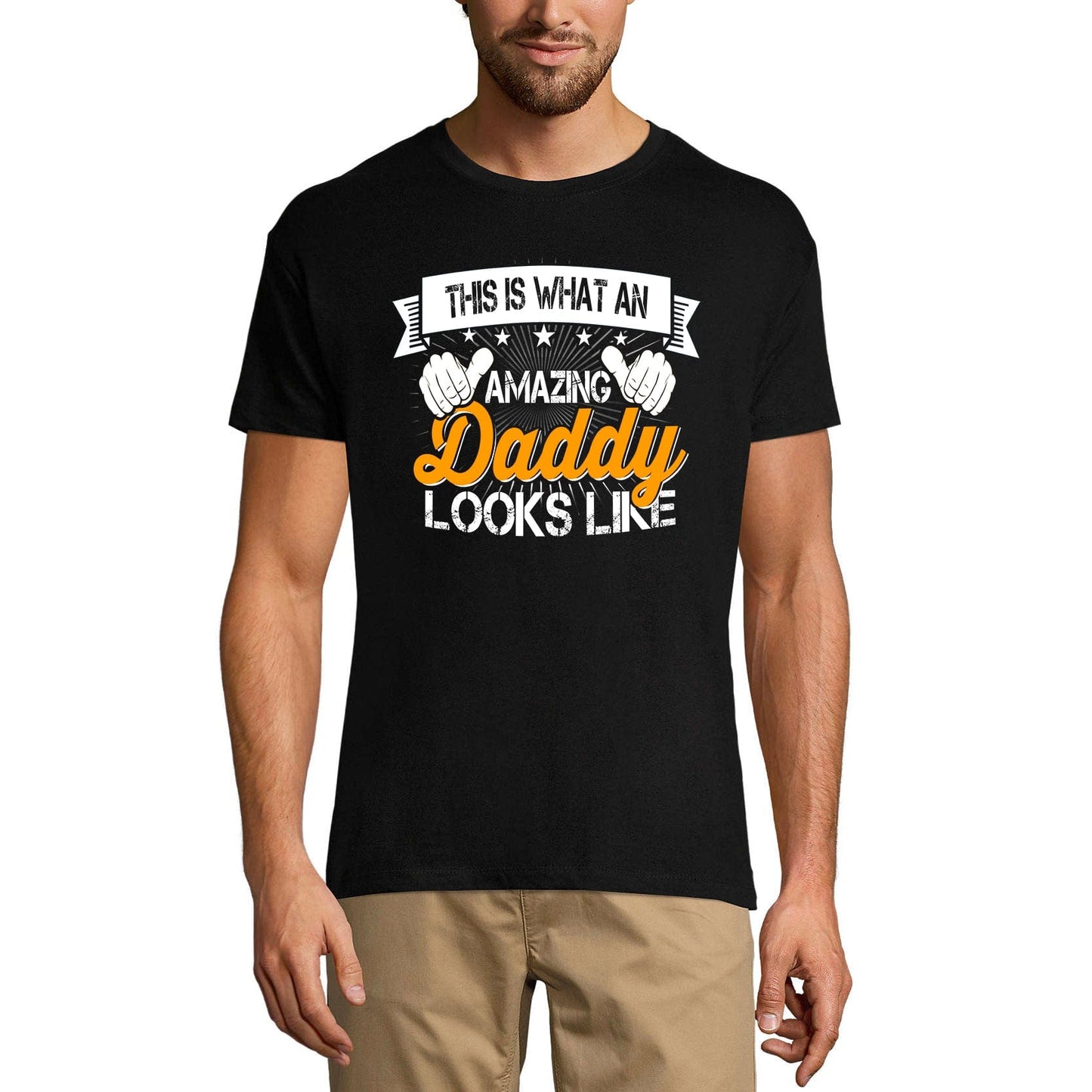 ULTRABASIC Men's T-Shirt This is What an Amazing Daddy Looks Like Tee Shirt