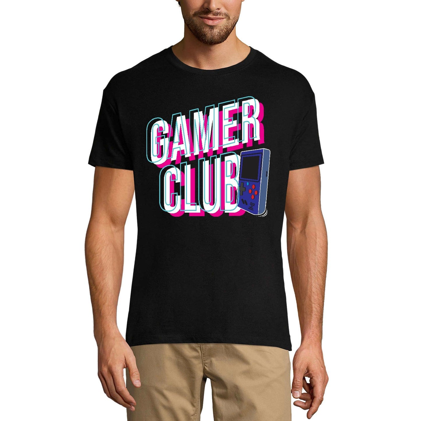 ULTRABASIC Men's Gaming T-Shirt Gamer Club - Gamers Squad Tee Shirt