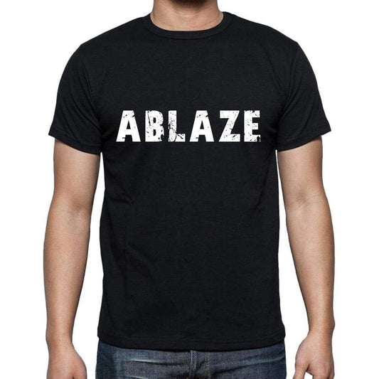 Ablaze Mens Short Sleeve Round Neck T-Shirt 00004 - Casual