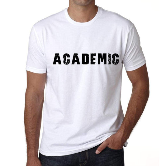 Academic Mens T Shirt White Birthday Gift 00552 - White / Xs - Casual