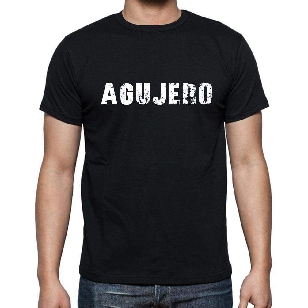 Agujero Mens Short Sleeve Round Neck T-Shirt - Casual