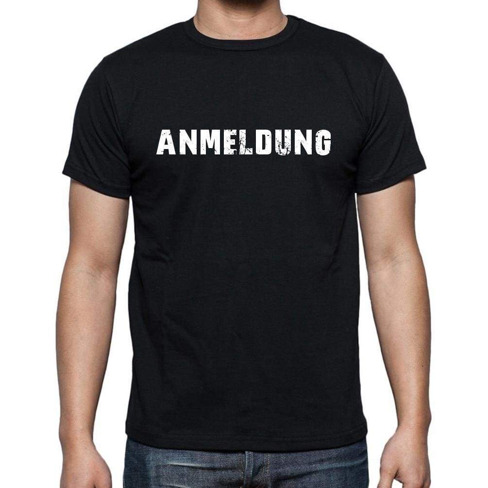 Anmeldung Mens Short Sleeve Round Neck T-Shirt - Casual