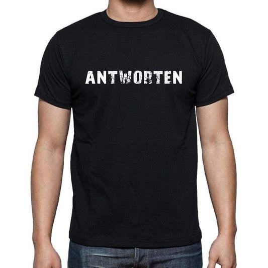 Antworten Mens Short Sleeve Round Neck T-Shirt - Casual