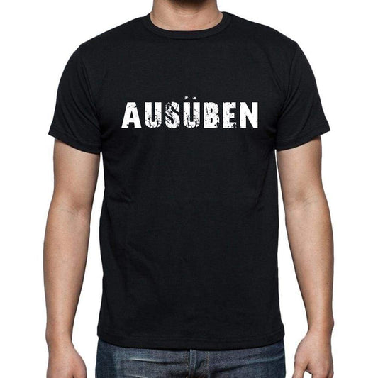 Ausben Mens Short Sleeve Round Neck T-Shirt - Casual